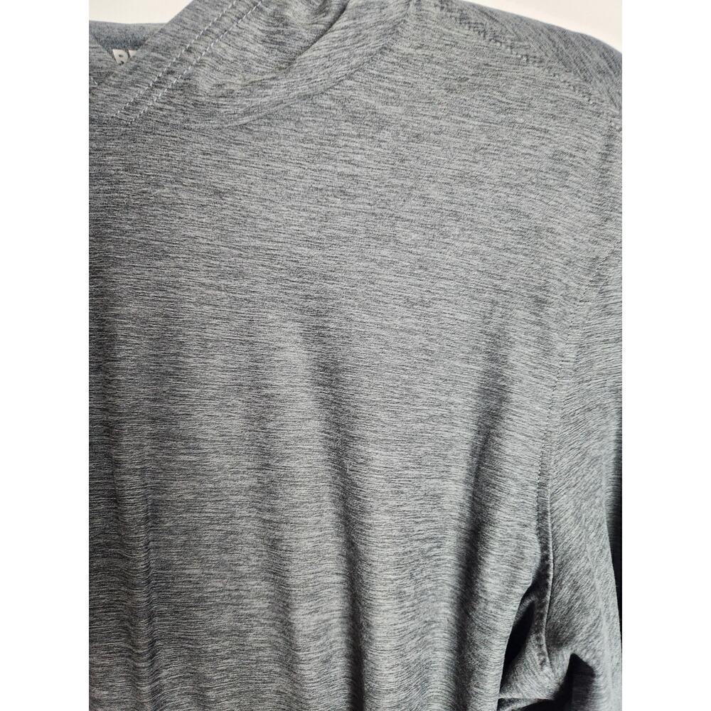 Bearbottom Mens Technical Hoodie sz L heathered gray outdoors hiking camping - Picture 2 of 7